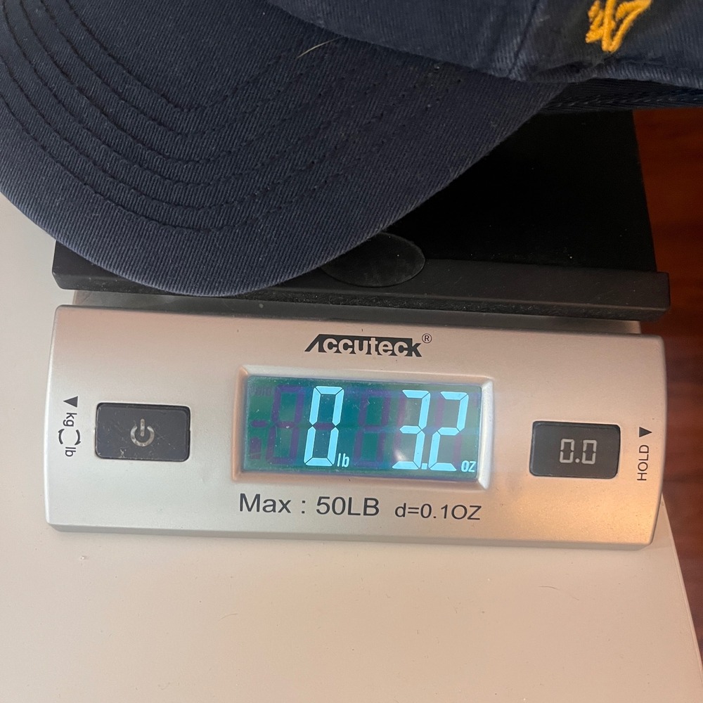 47 Brand Cal Golden Bears Hat Navy Blue Yellow Fitted Size Large UC Berkeley - Picture 9 of 9